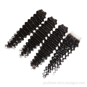 Factory Price 10A Water Wave Bundle Brazilian Virgin Hair Weave Bundle 30 inch Hair Extension for Black Women Human Hair Bundles